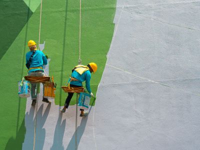Commercial Fence Painting in Longmont, CO